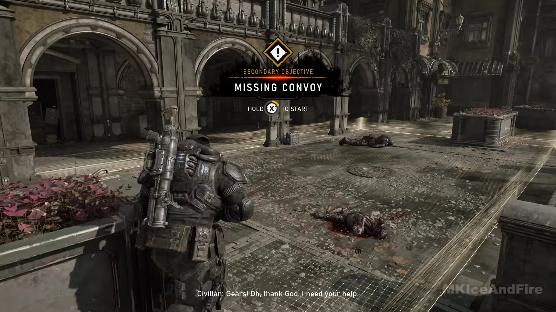 Missing Convoy prompt in the park