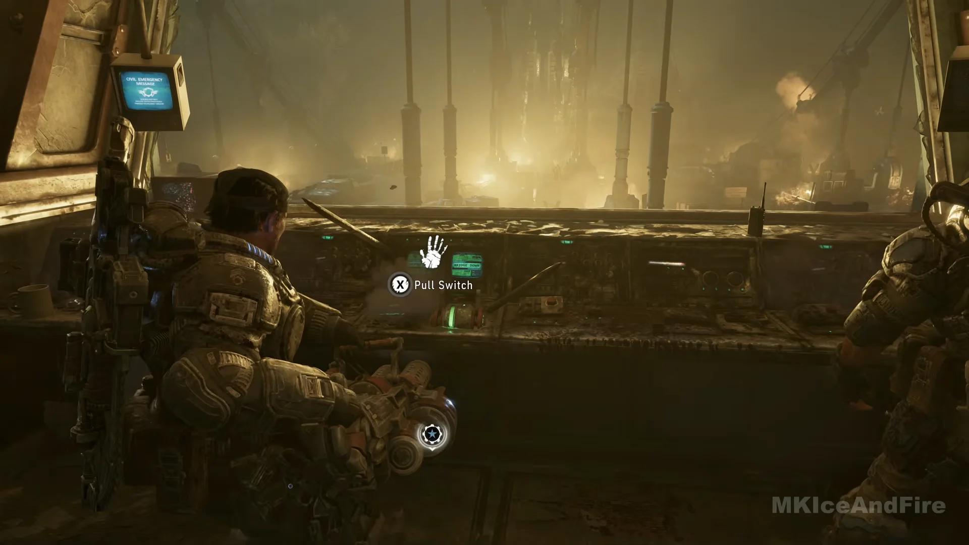Pull Switch prompt at the console