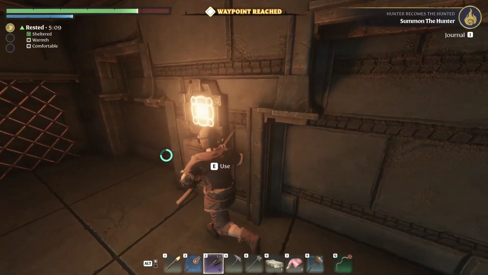 Activating the Second Wall Rune