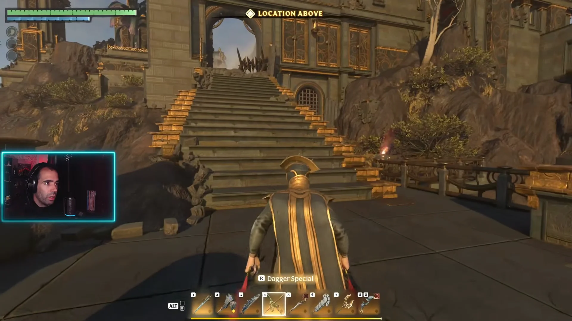Approaching the Citadel gates
