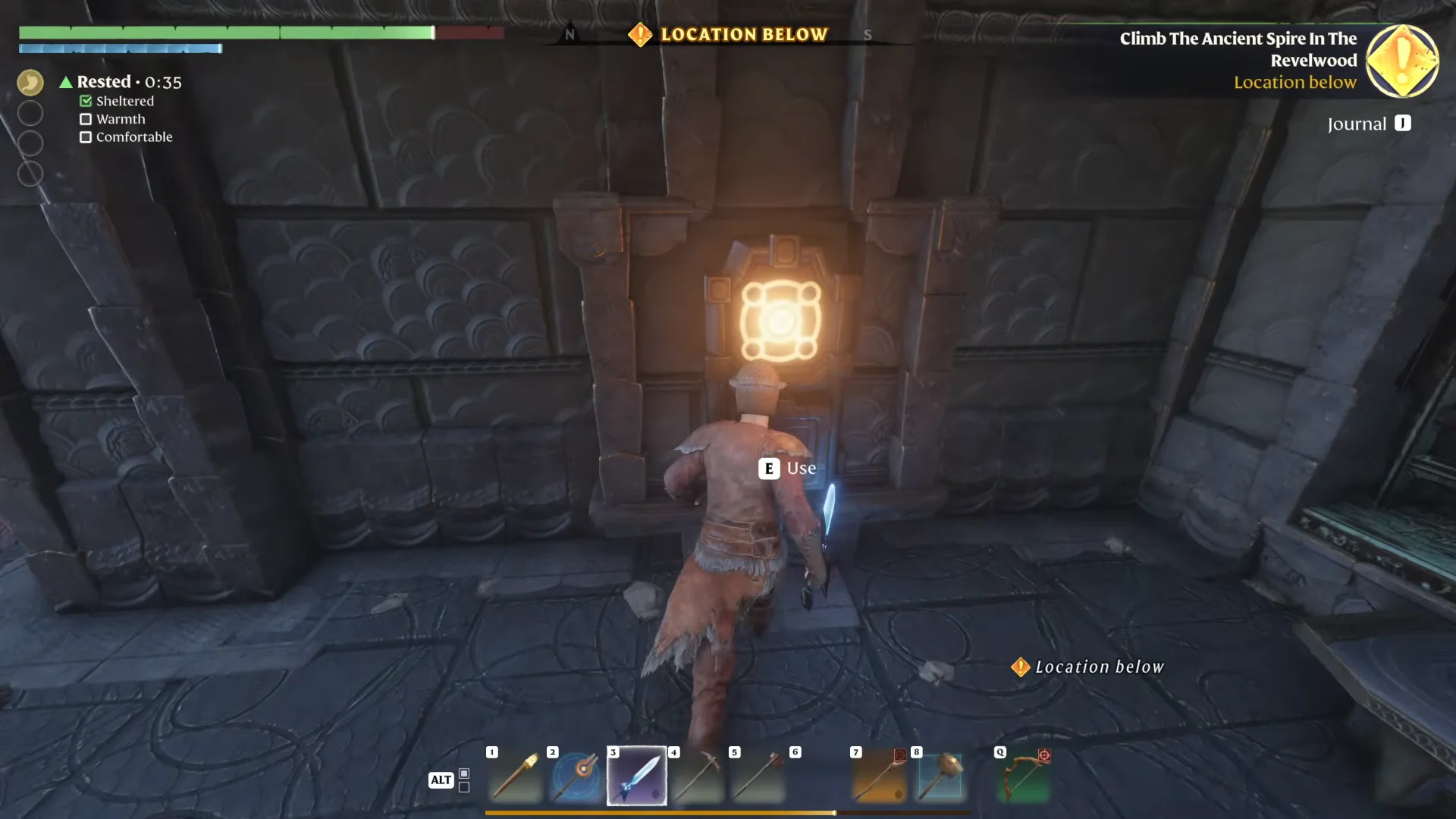 First Spire Floor: Fireball Corridor