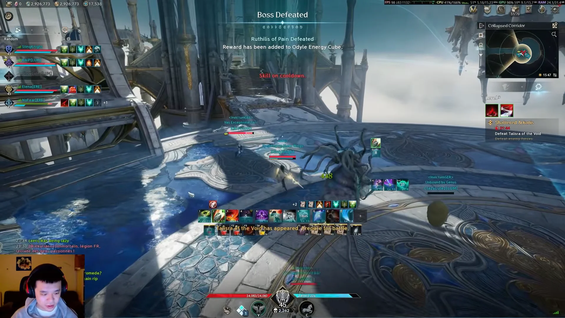 Defeating Rutilus of Pain