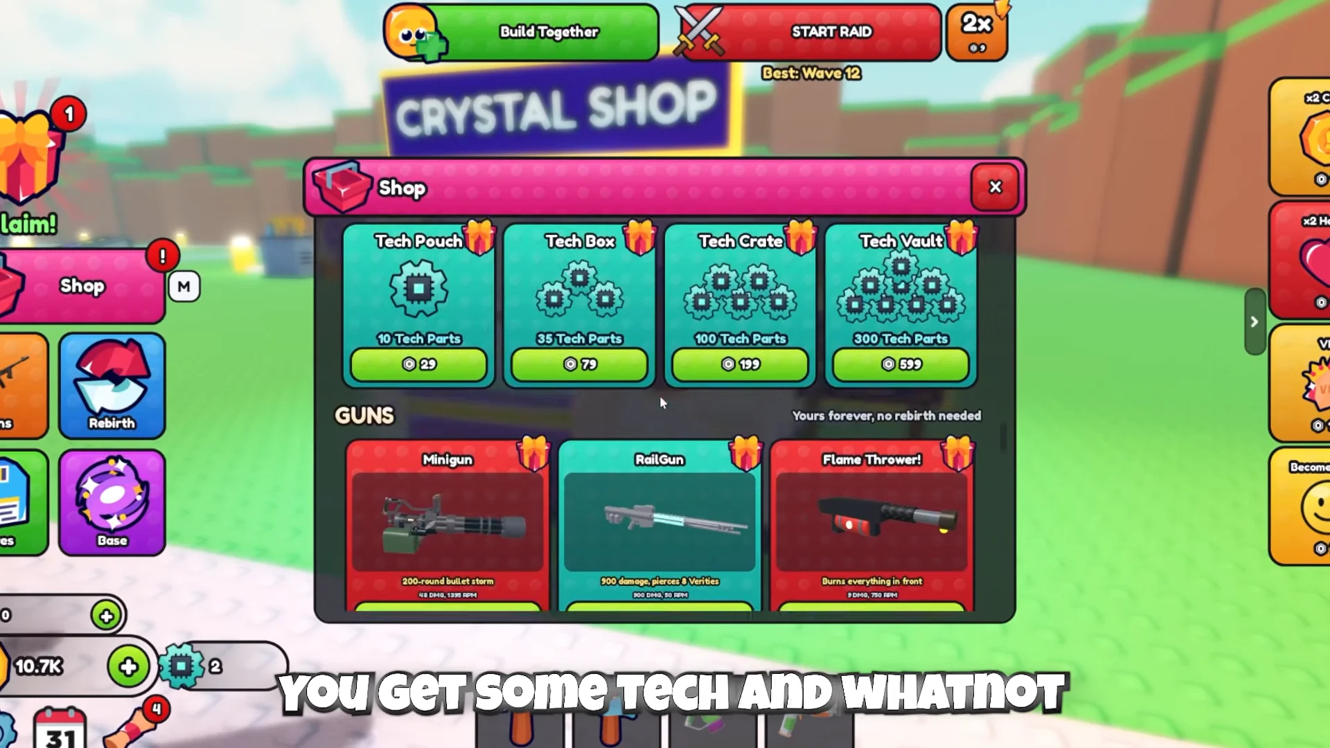Method 2: Crystal Shop