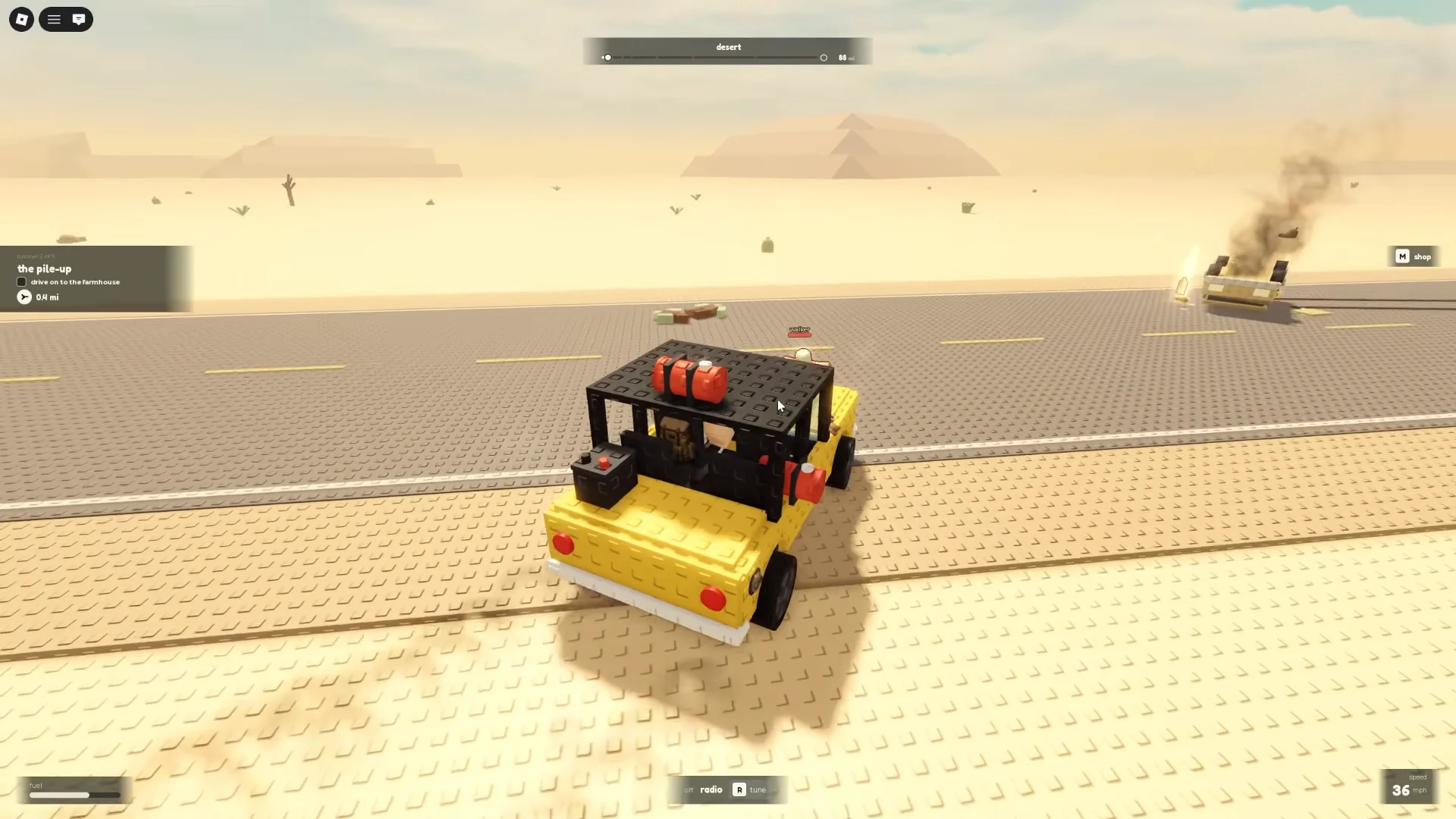 Desert Road Continues