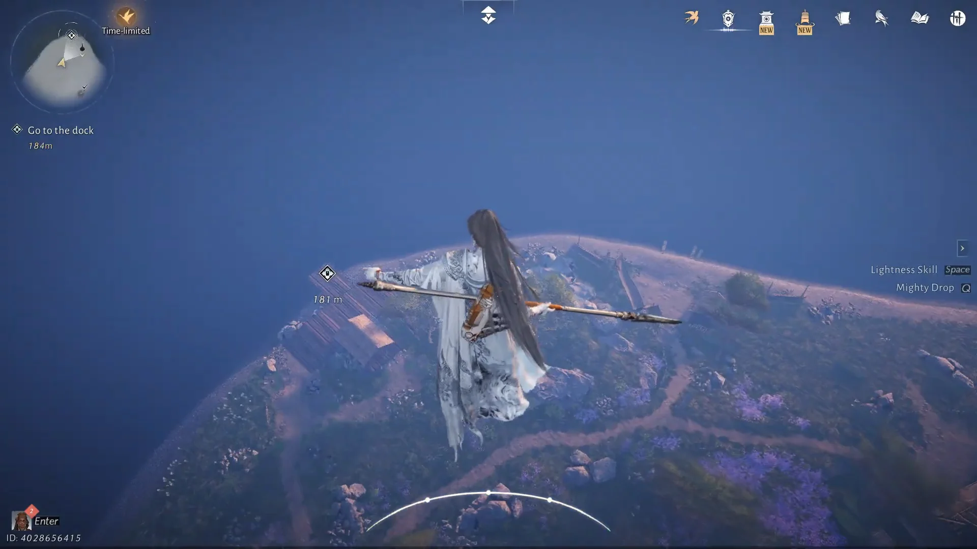 Gliding to the Dock
