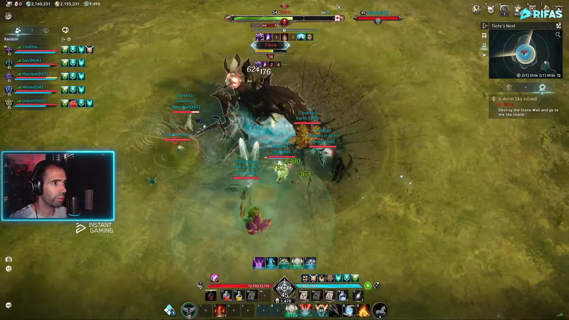 Tsire Boss Encounter (First Attempt)