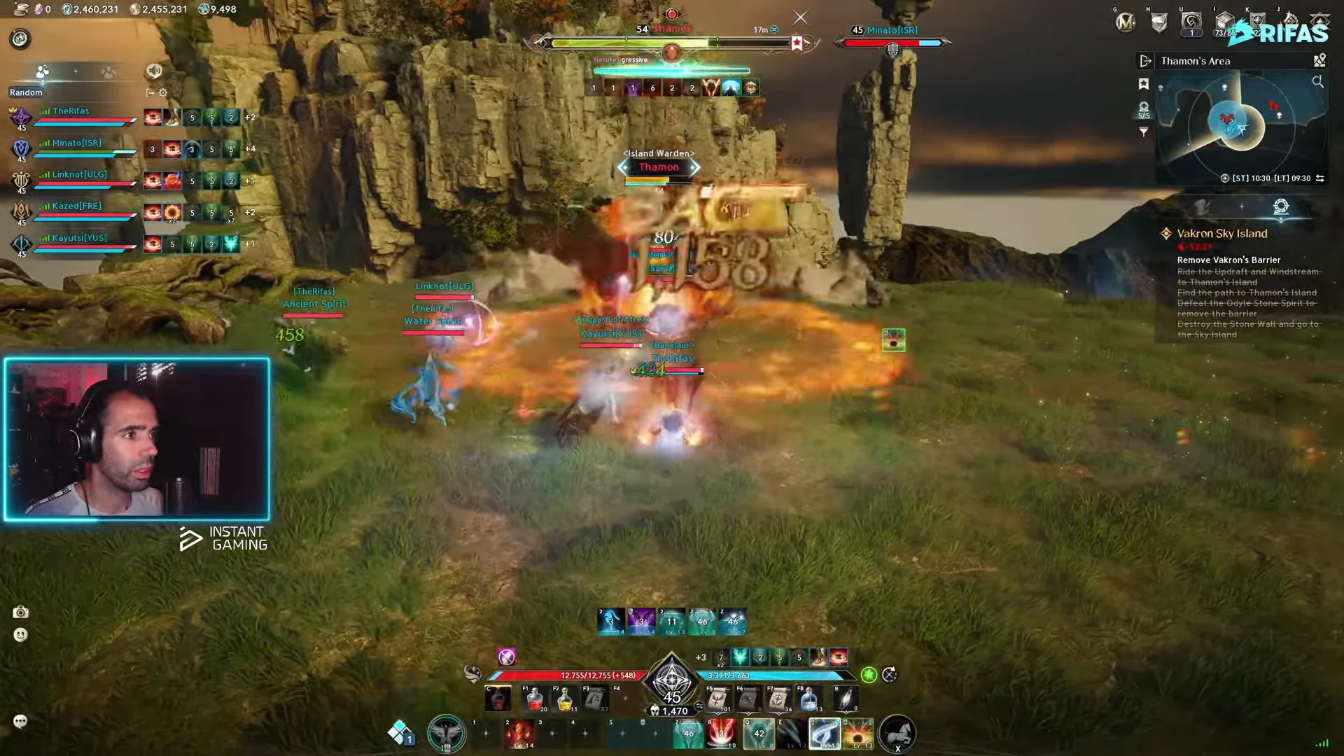Thaimin Boss Fight