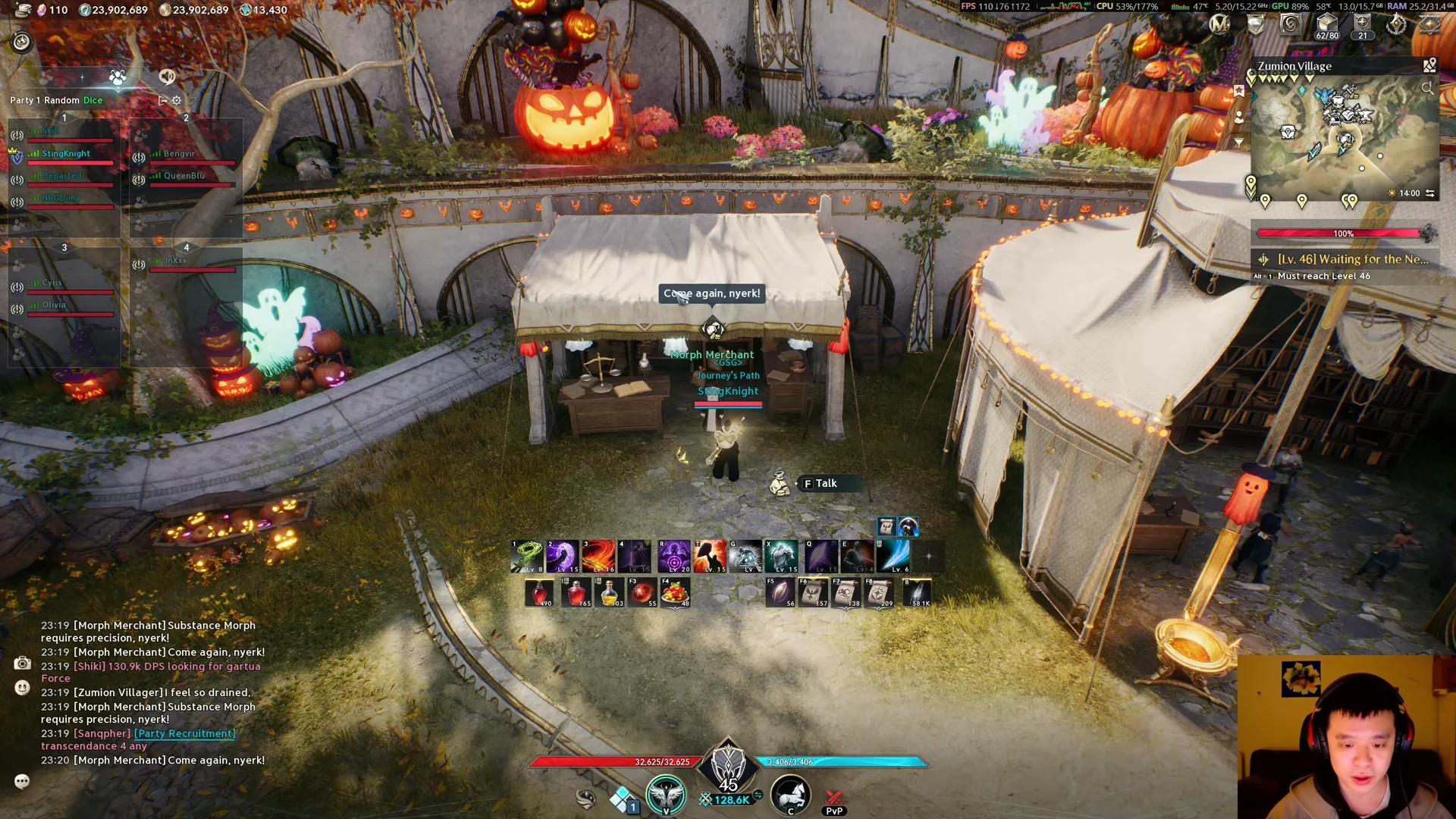 Locating Morph Merchant