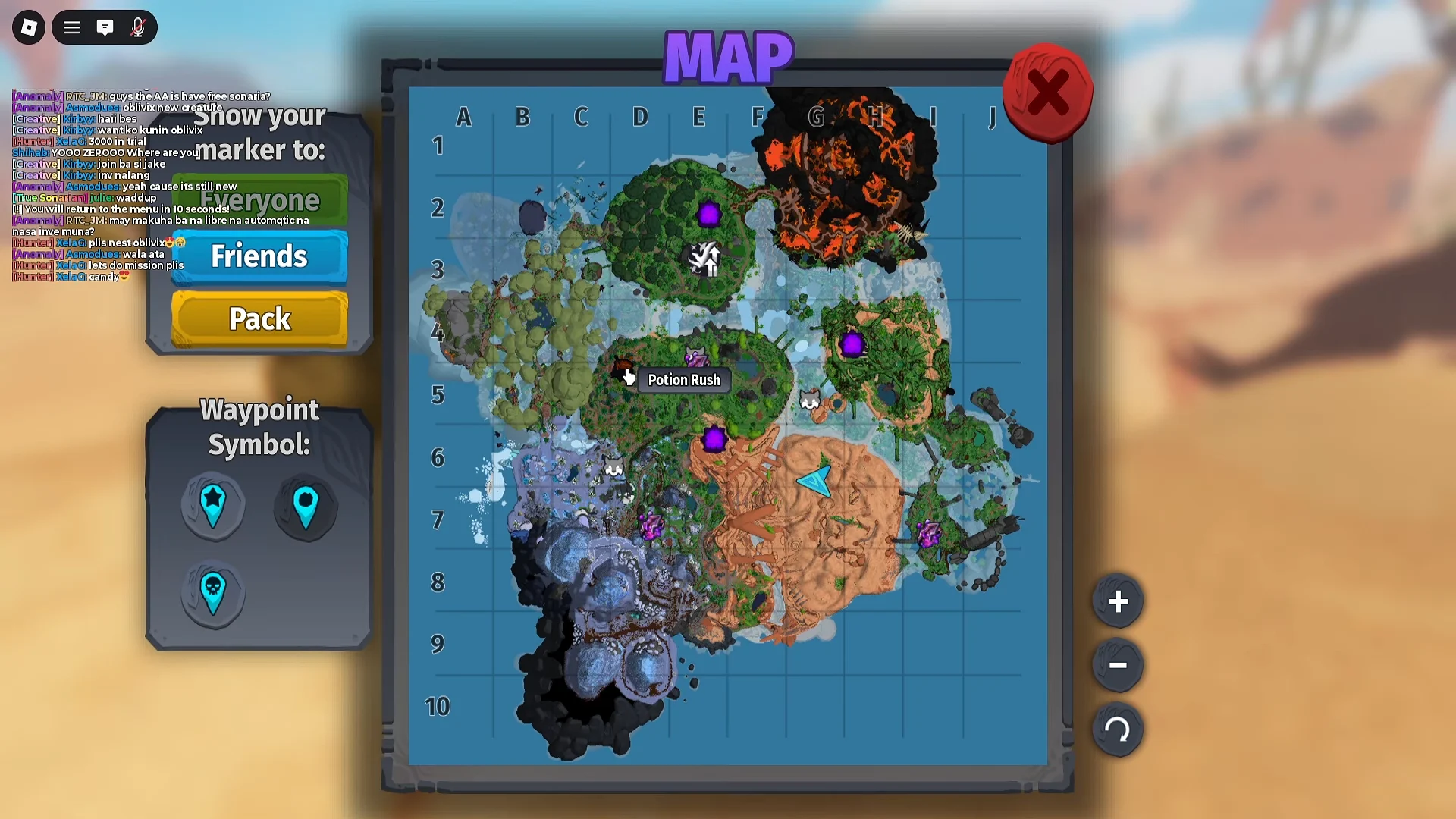 Map & Event Locations