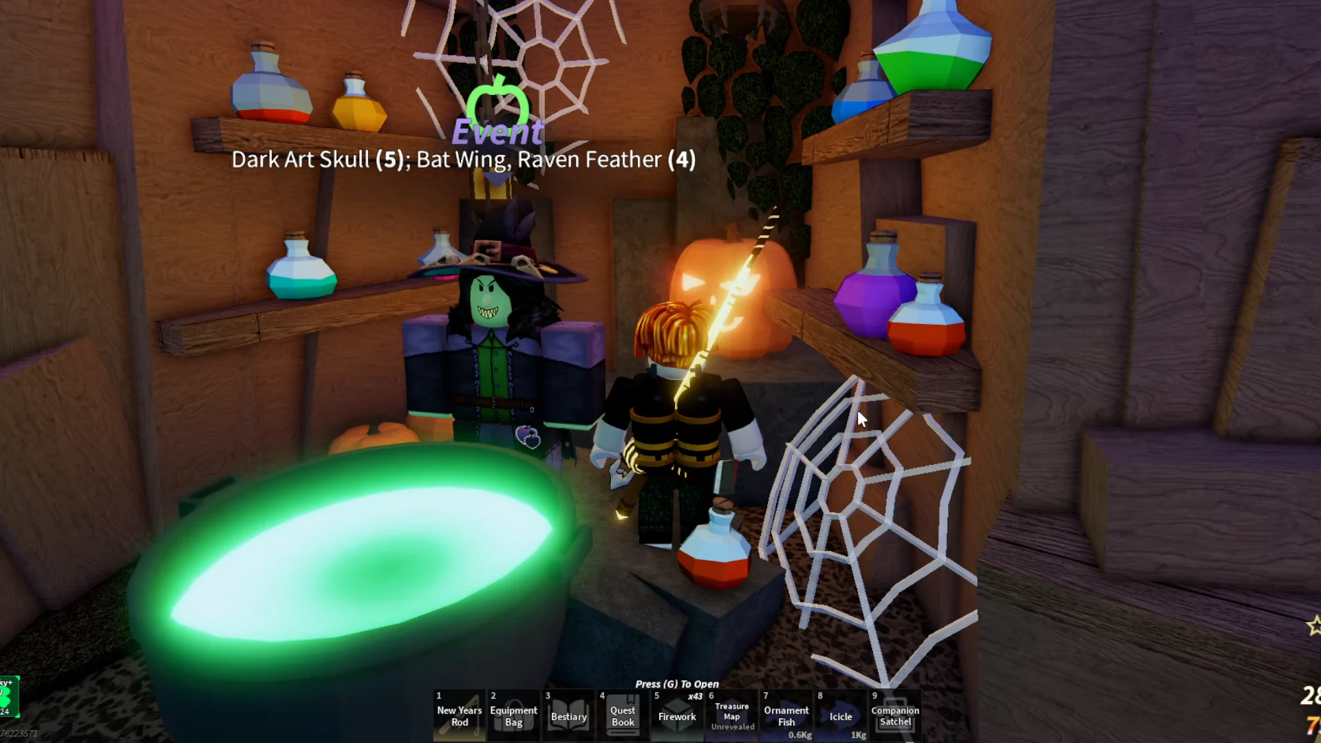 Checking Cauldron Requirements