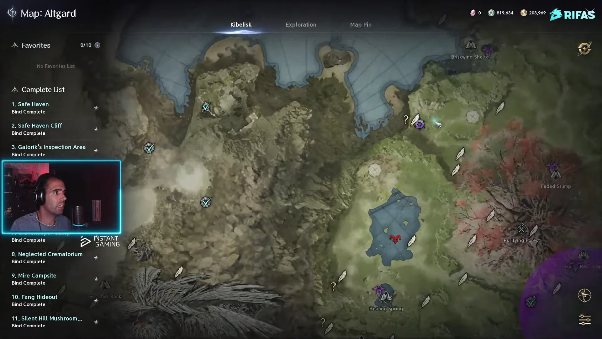 Locating rift icon via zoom
