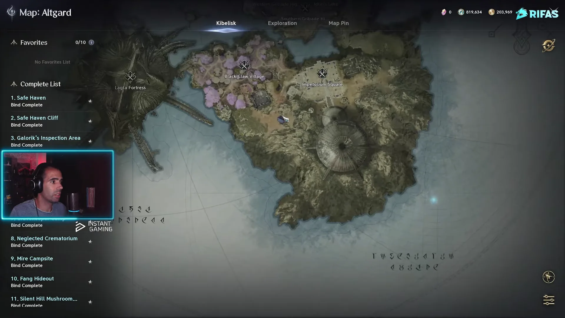 Rift spawn alert & map search