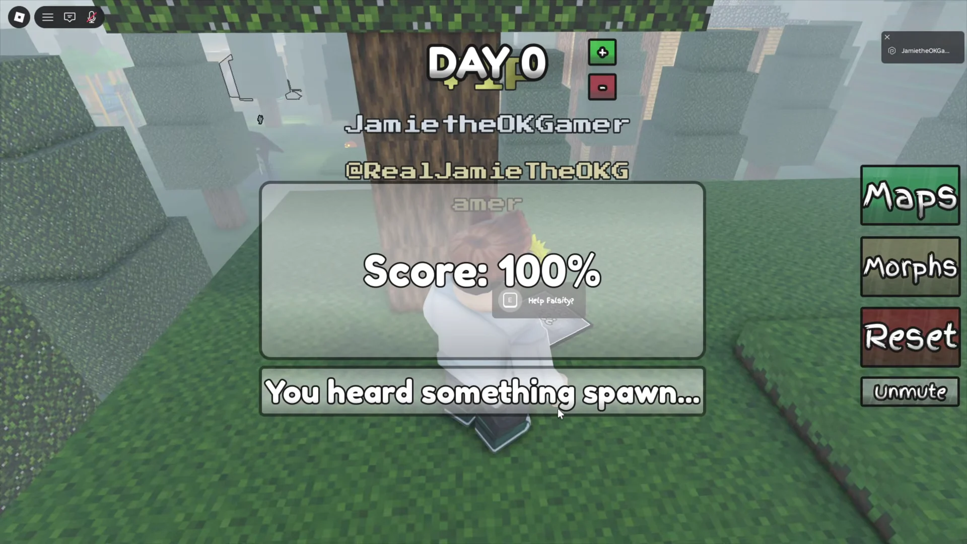 Completing the Test