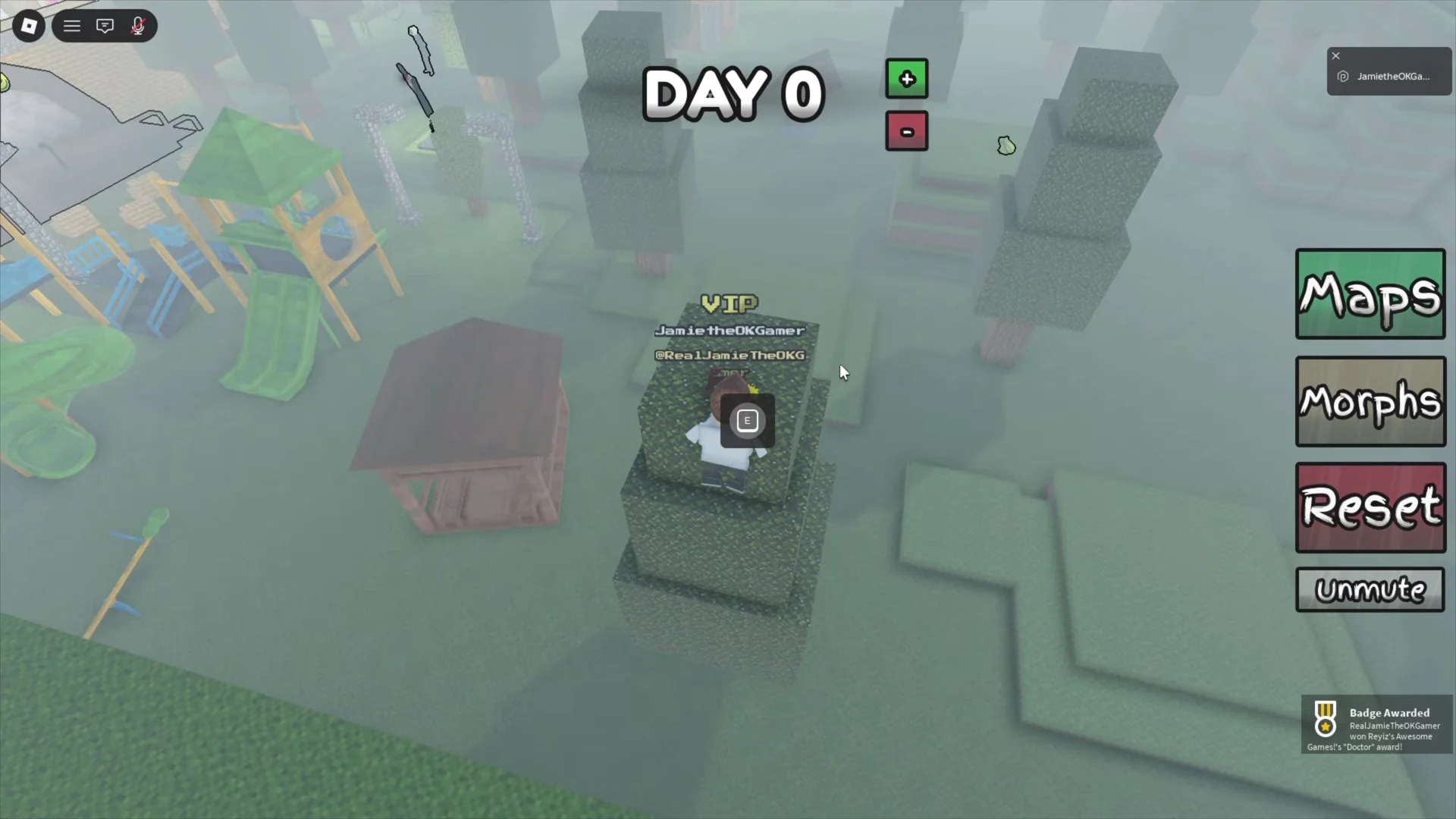 Finding Doctor Badge in Tree