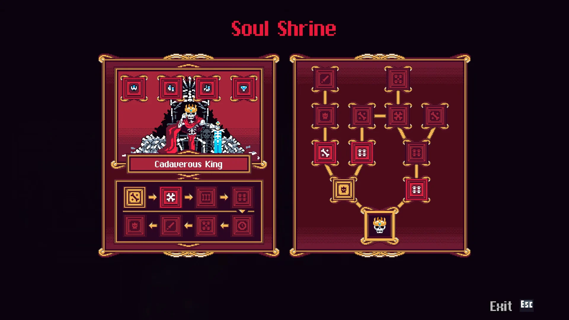 Soul Shrine Skill Tree