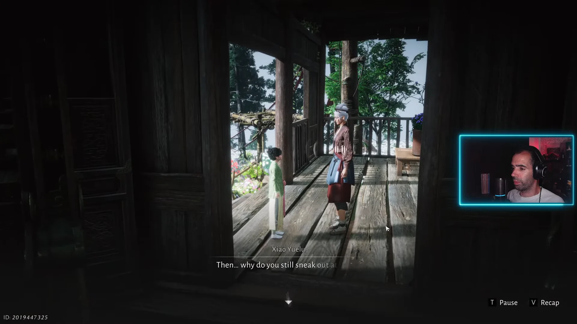 Eavesdropping cutscene