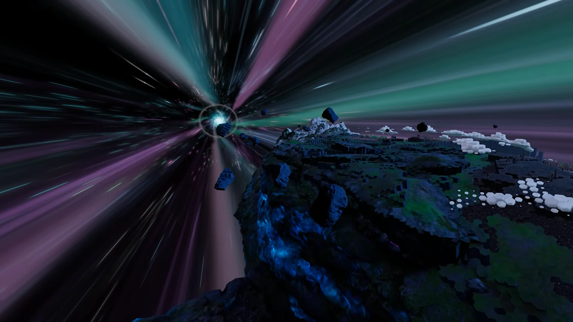 Space Whale Hyperspace Jump