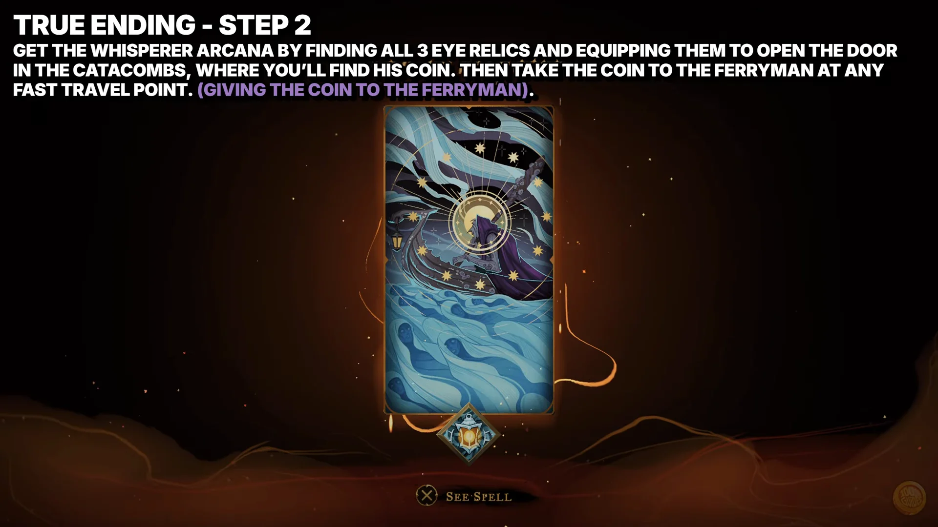 True Ending: Step 2 (Whisperer Arcana)