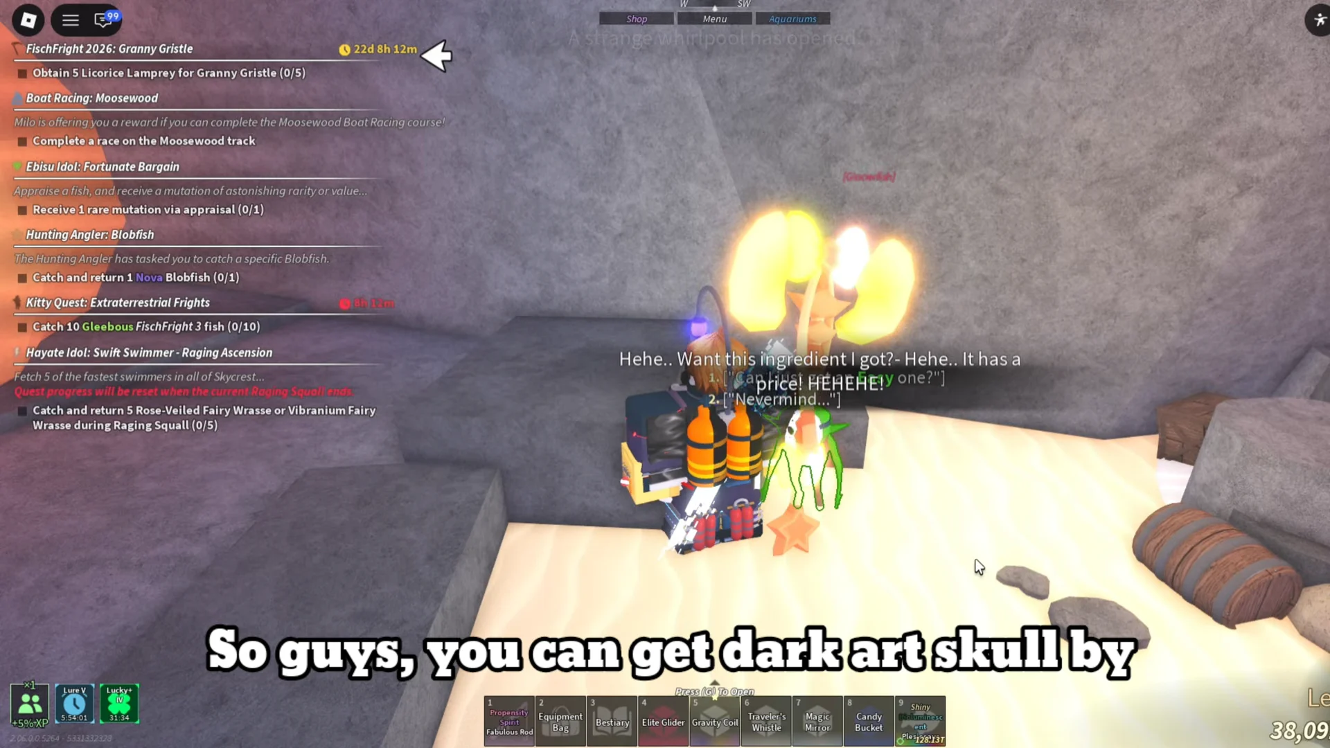 Goblin Location and Quest Offer