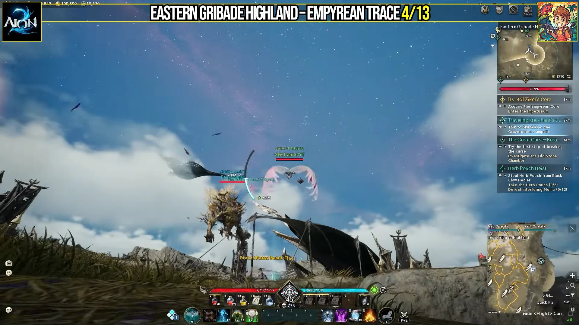 Empyrean Trace 4/13 Map