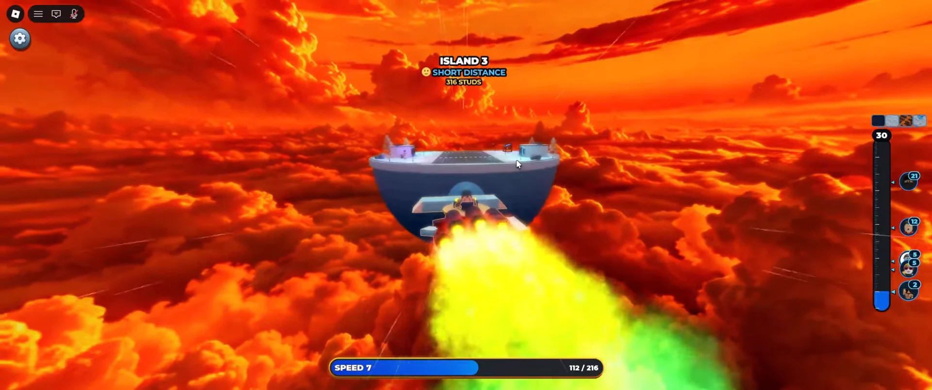 Flying Between Islands