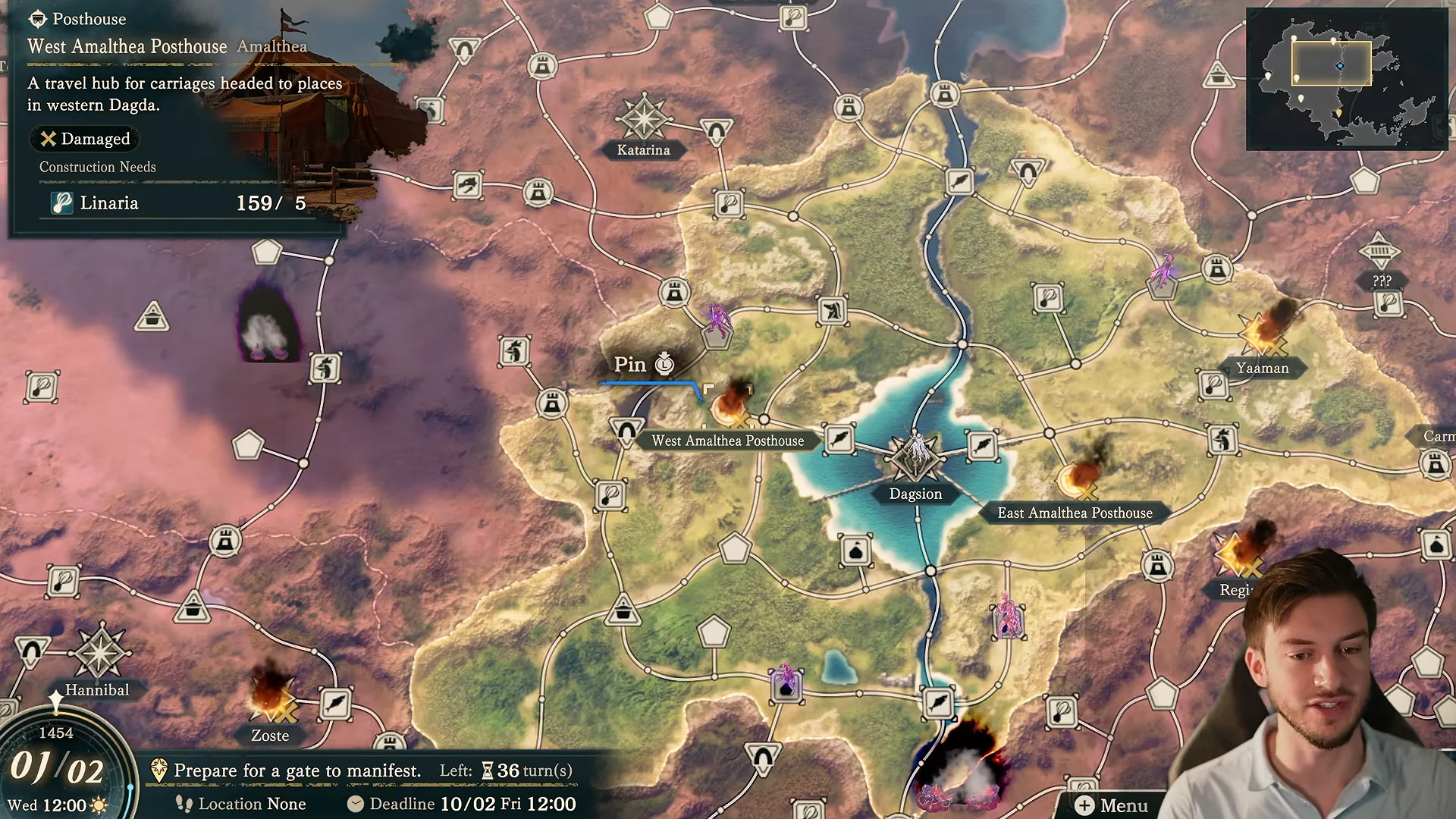 World Map Rebuilding Priority: Posthouses
