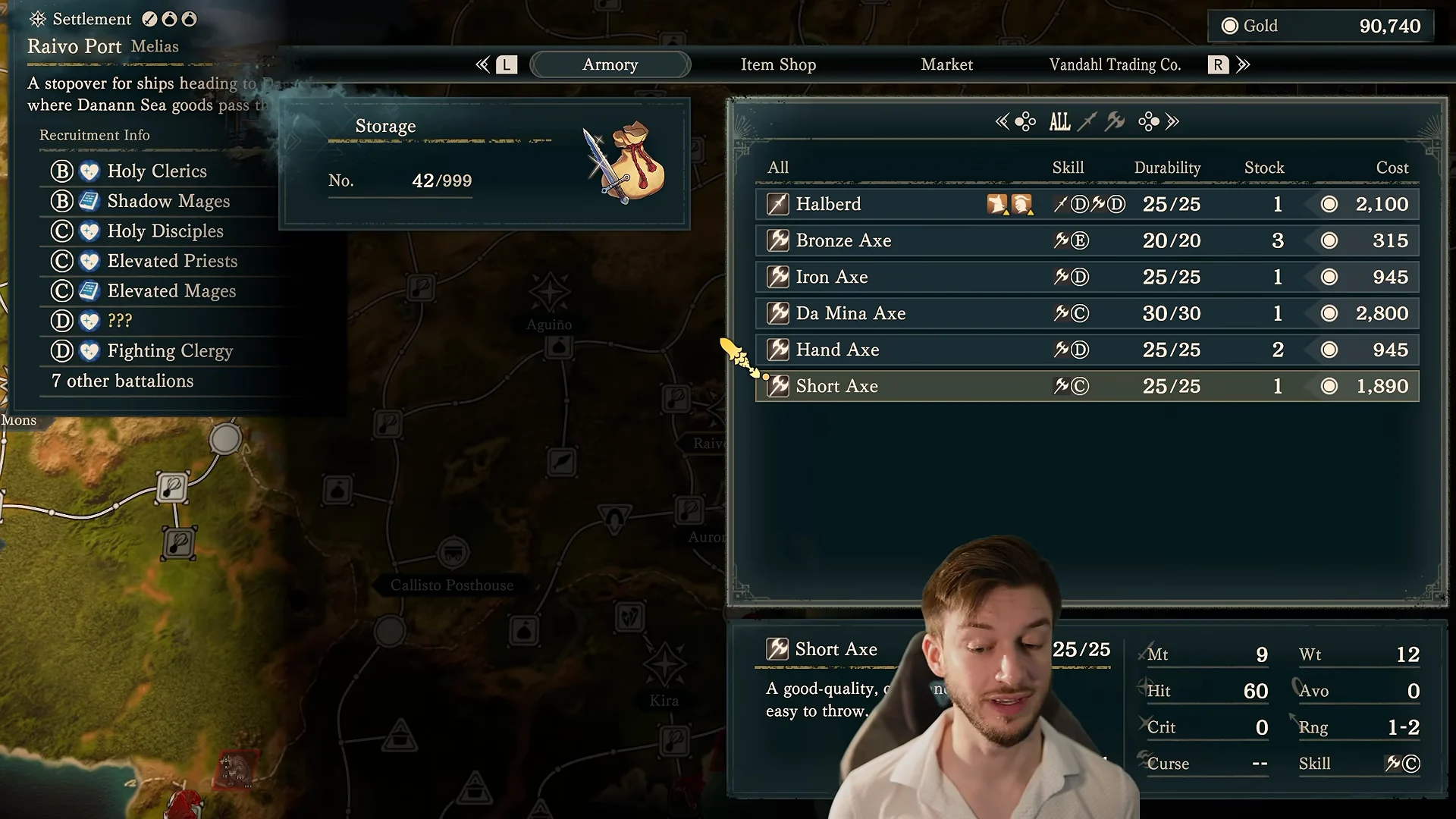 Raivo Port: Halberd & Short Axe