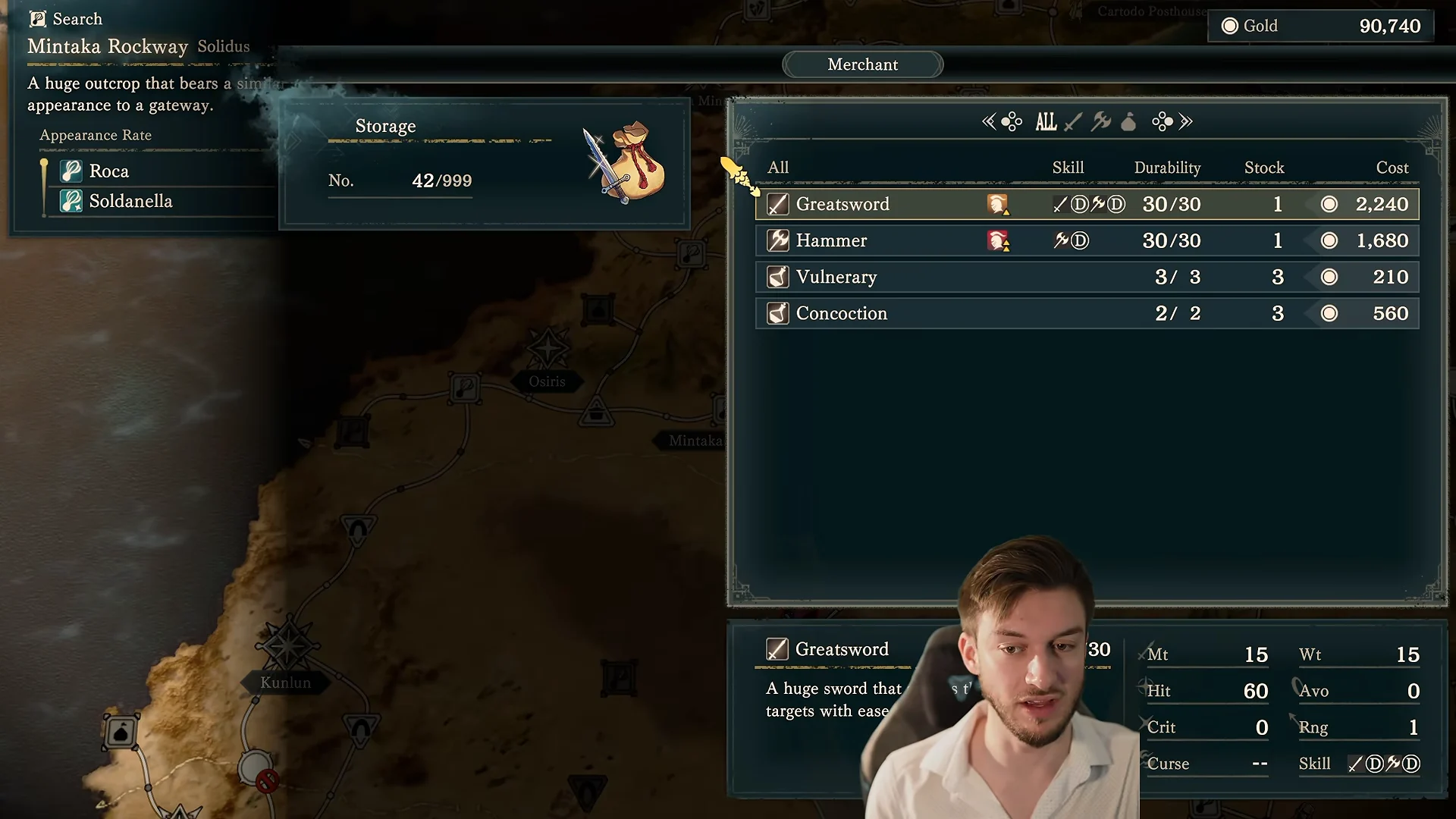 Wandering Merchants: Hammer & Greatsword