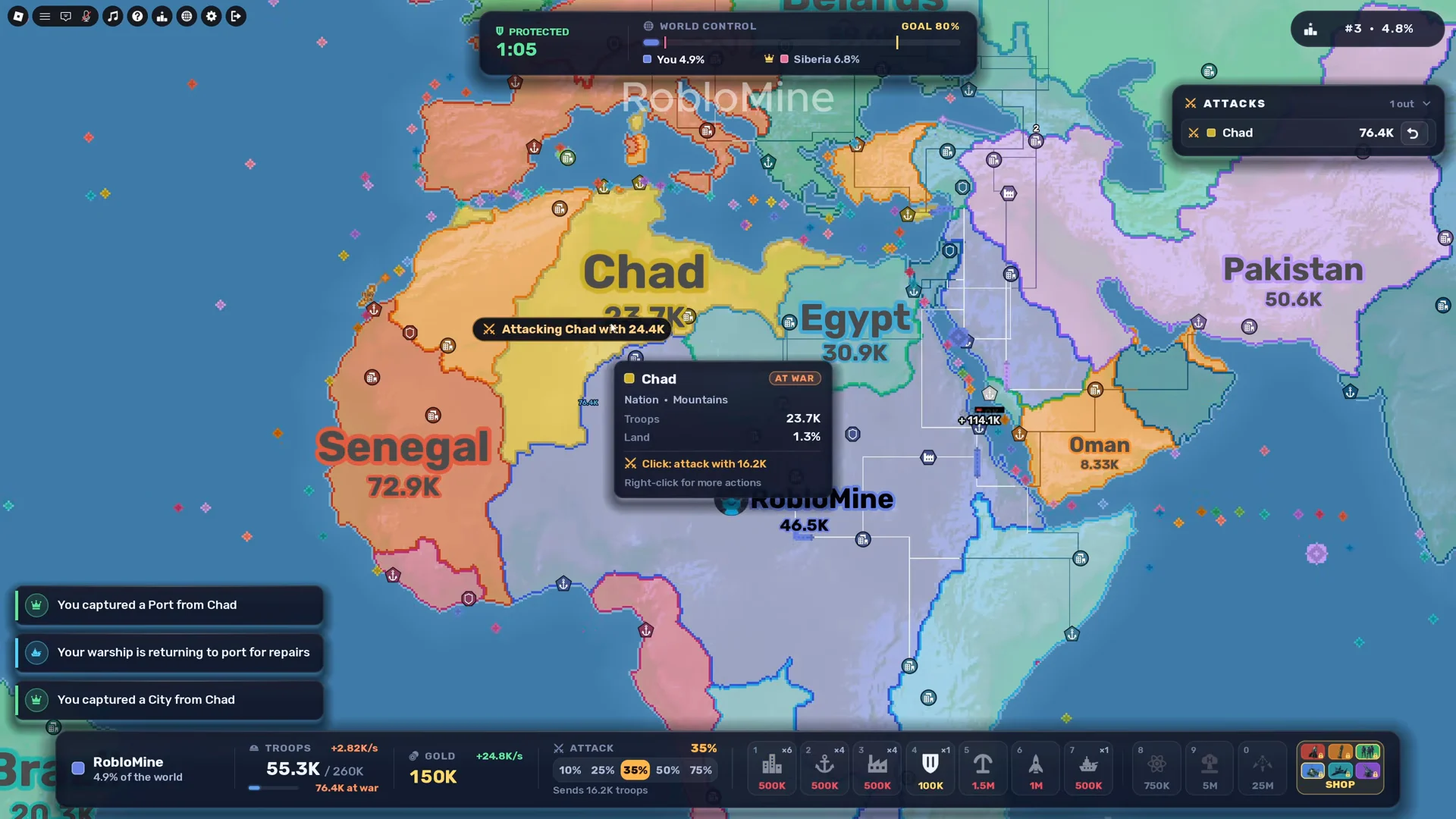 War with Chad