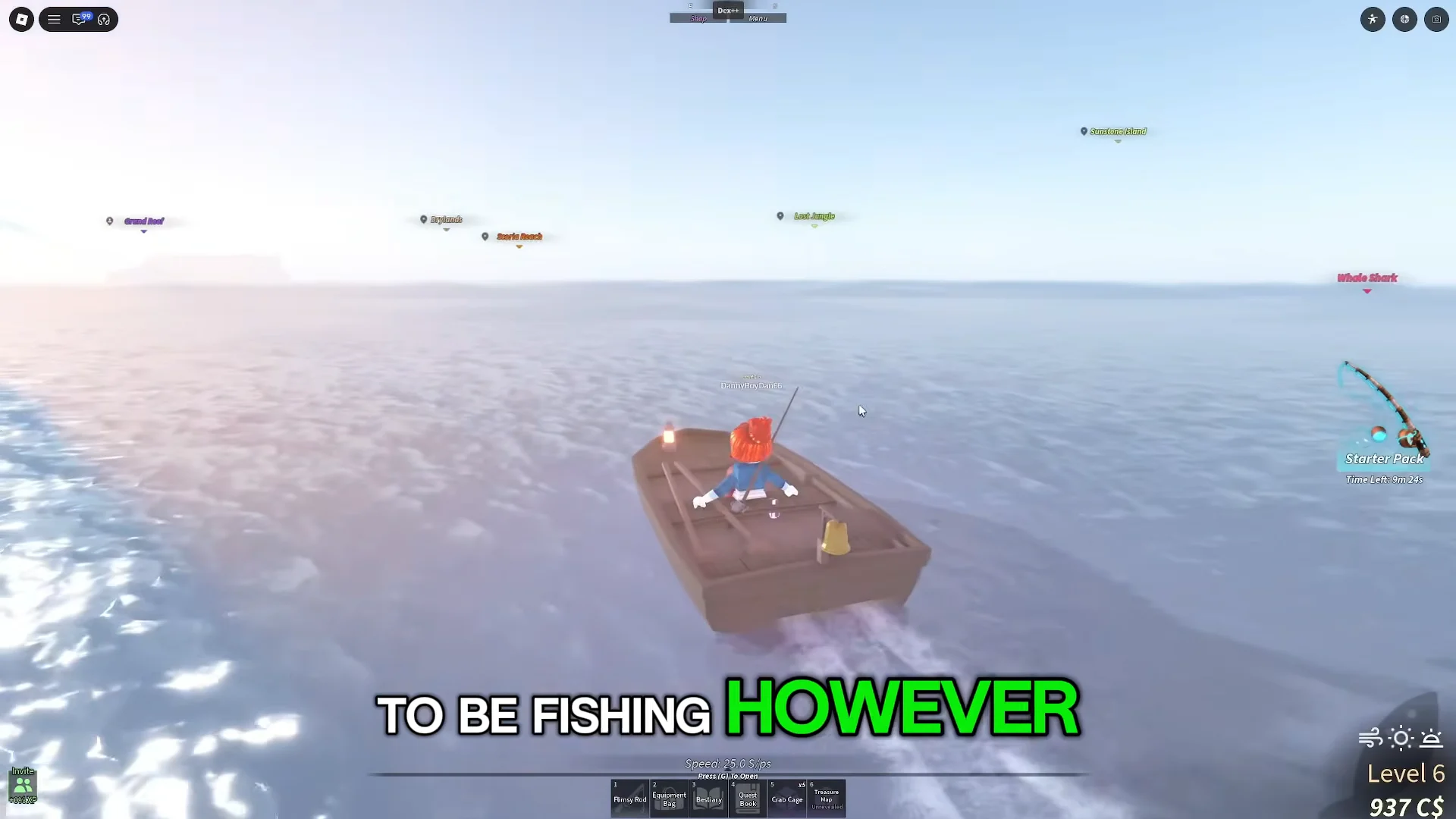 Recommended bait and rod
