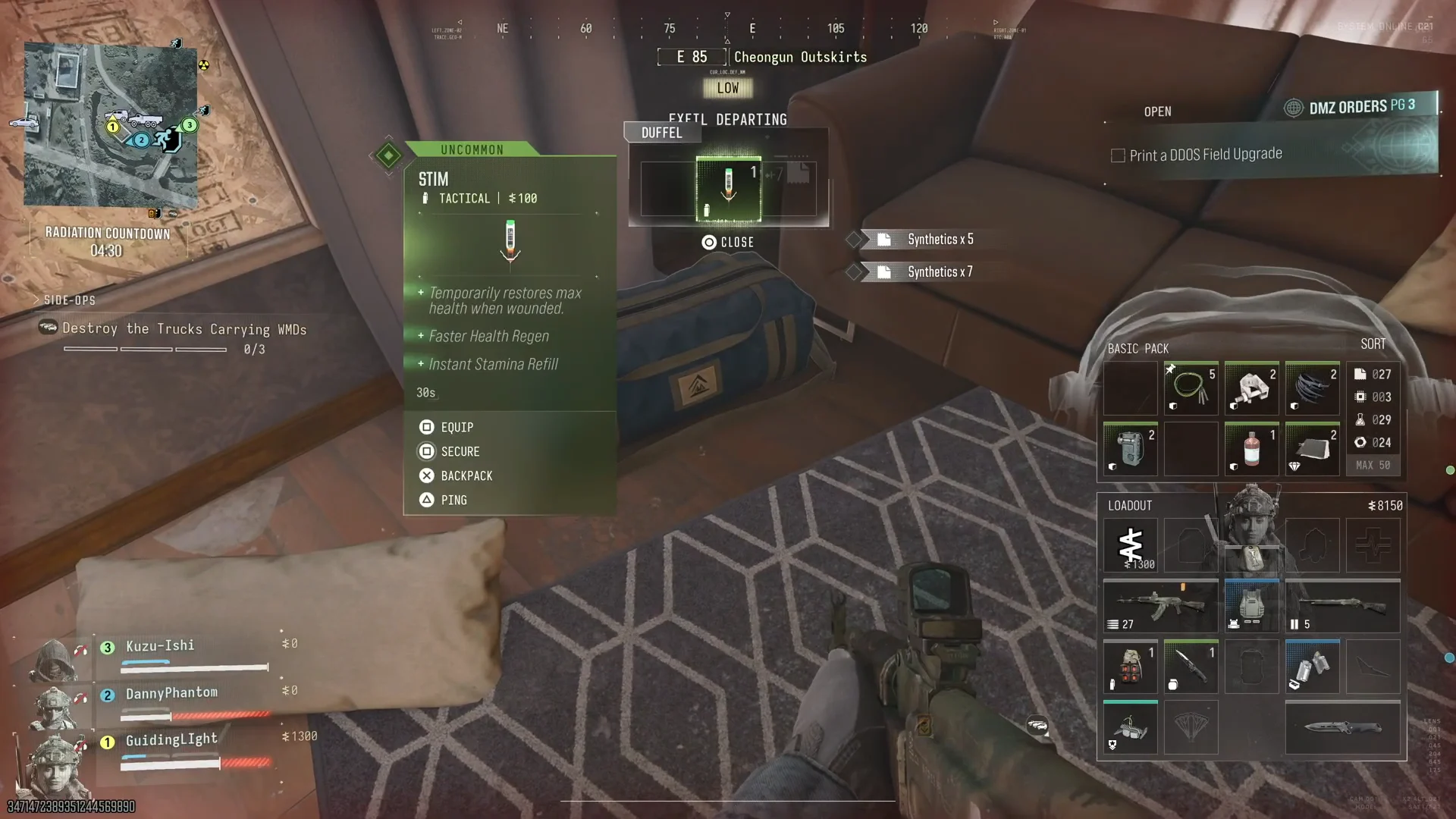 Driving and Looting Buildings