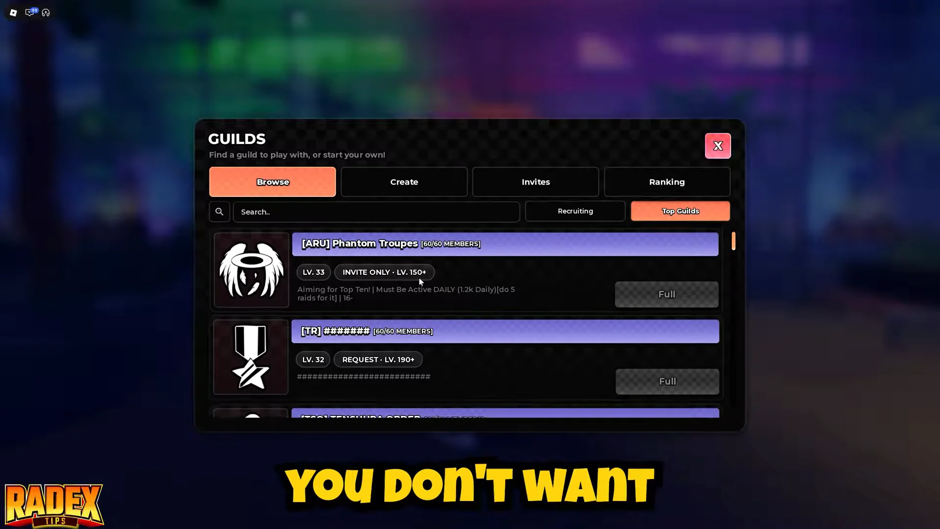 How to Join an Existing Guild