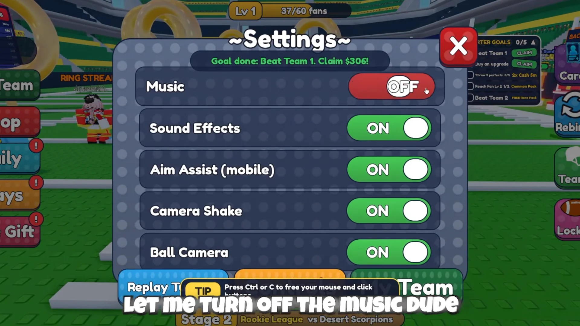 Practice Drills & Sound Settings