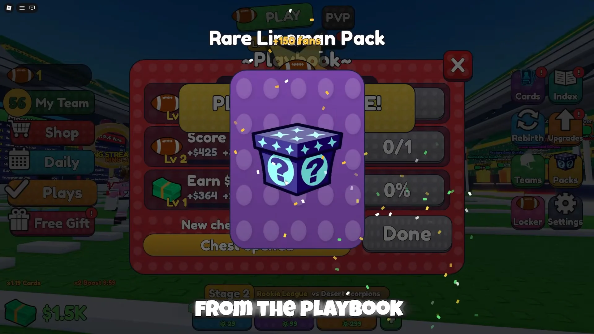 Playbook Challenges & Lineman Pack
