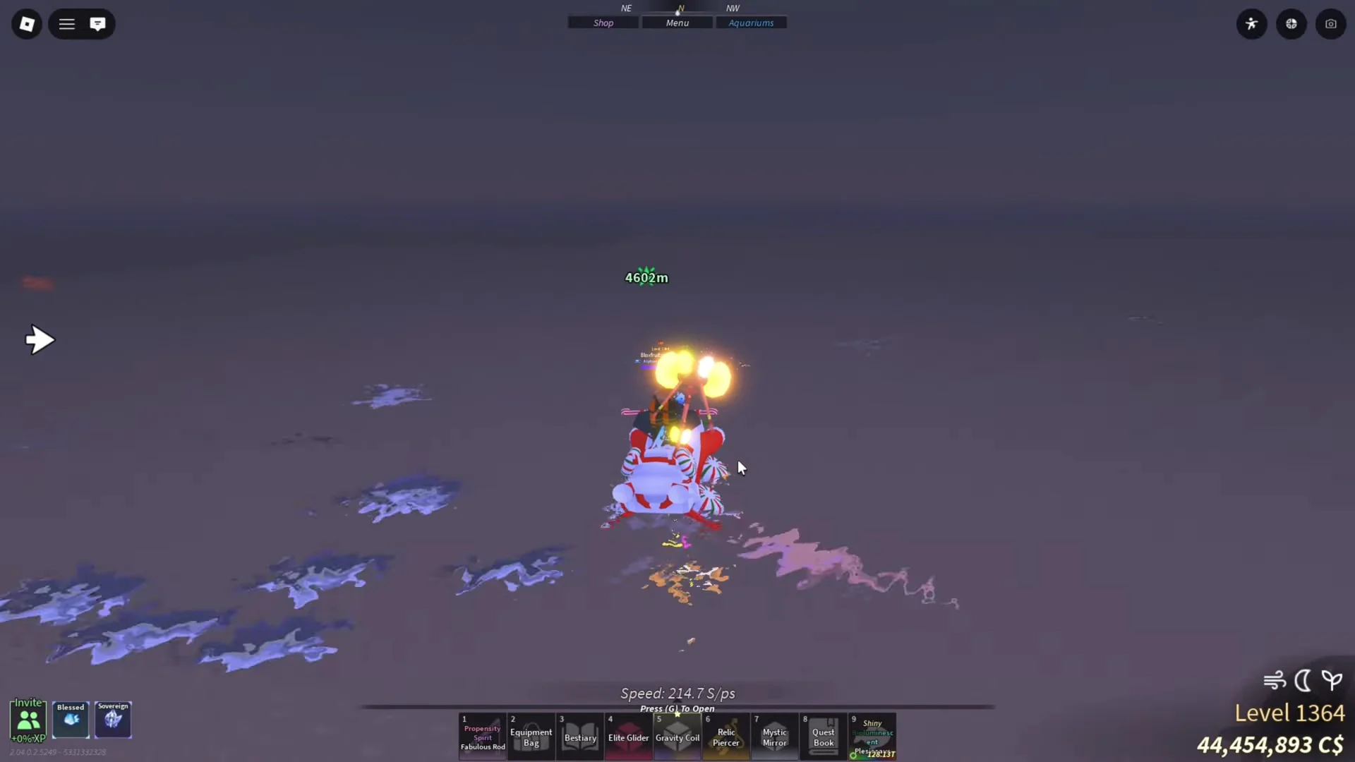 Following the Green Star Marker
