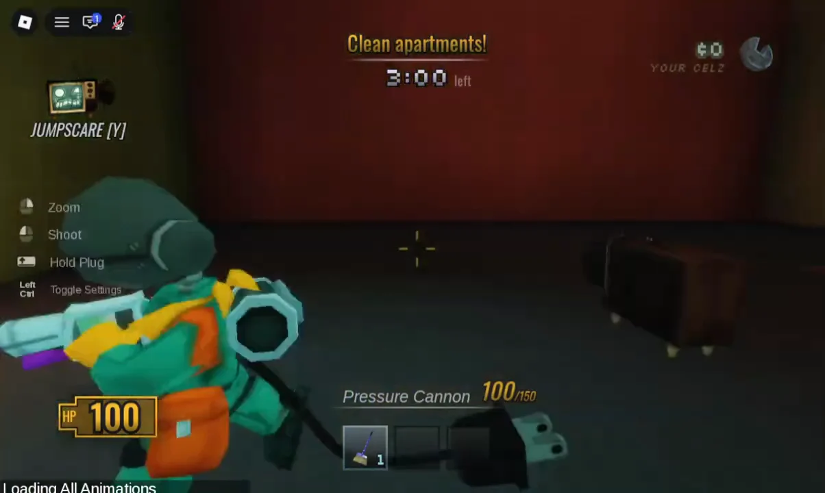 Spawning into apartment