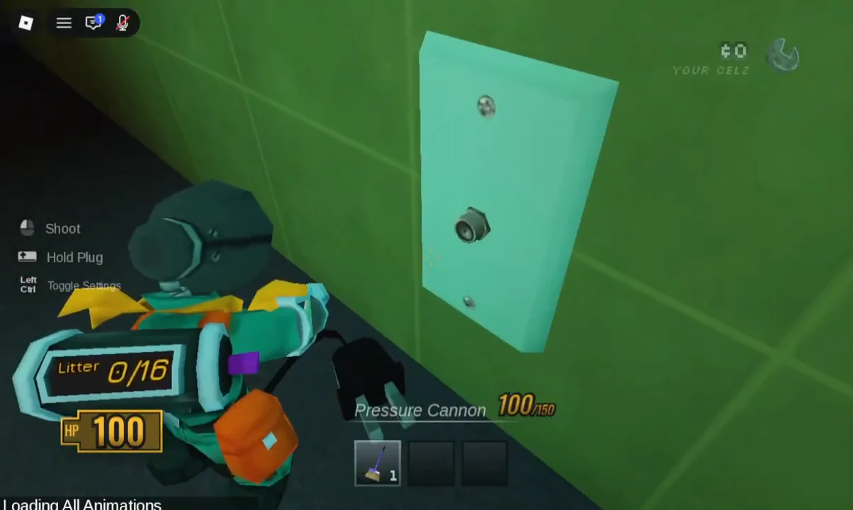 Examining the wall socket