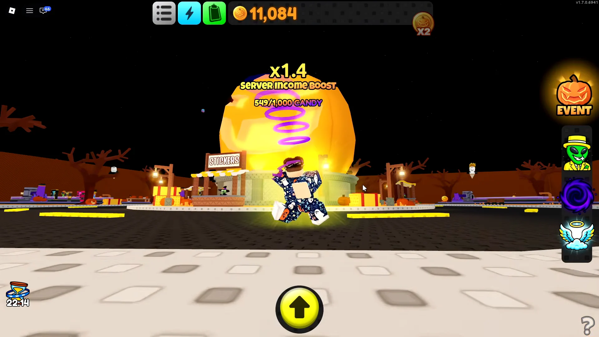 Giant Pumpkin & Server Income Boost