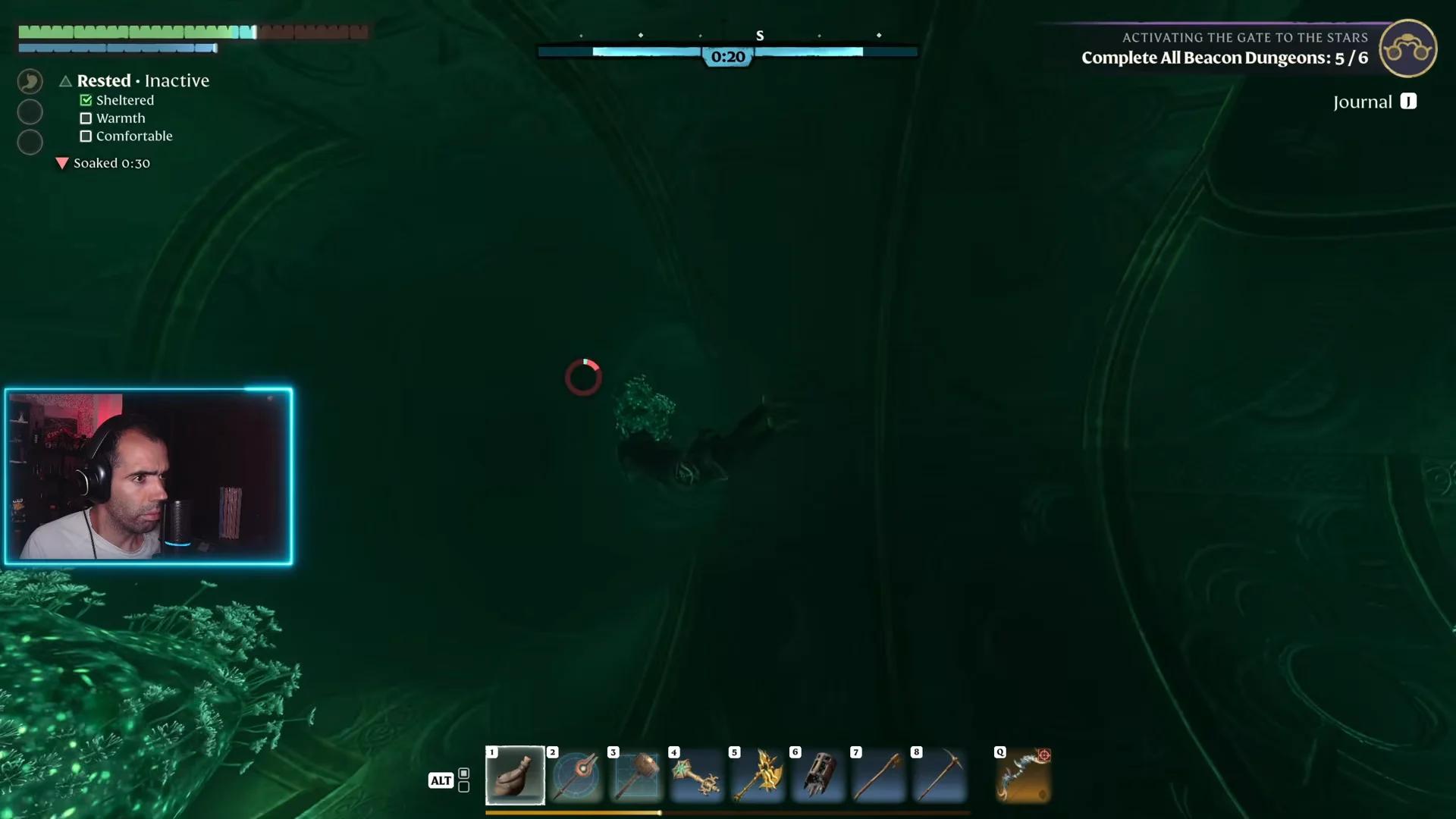 Diving into pipe conduit