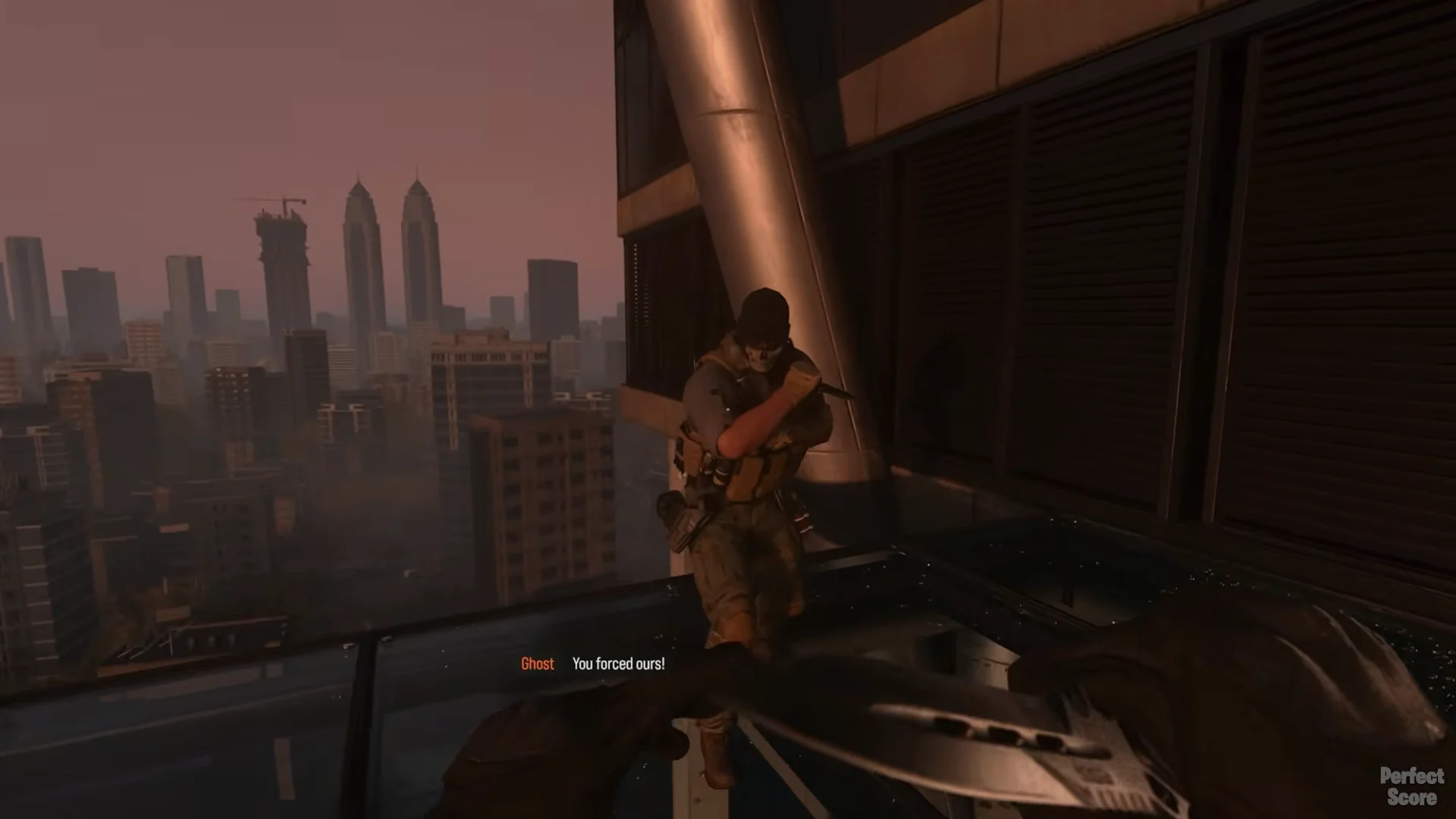 Knife Fight with Ghost