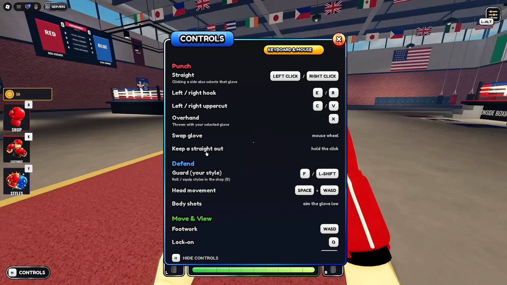 Movement & Defending In-Ring