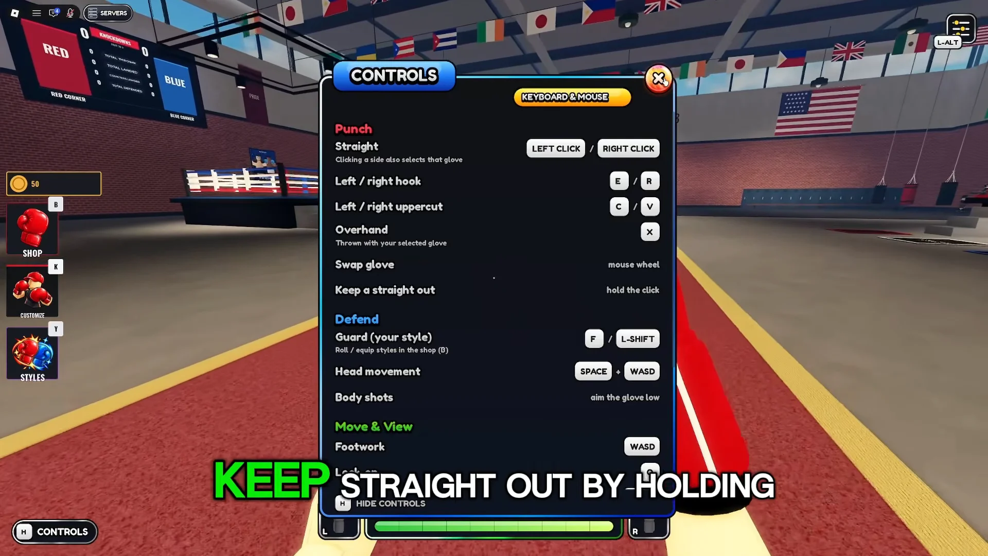 Controls Screen Breakdown