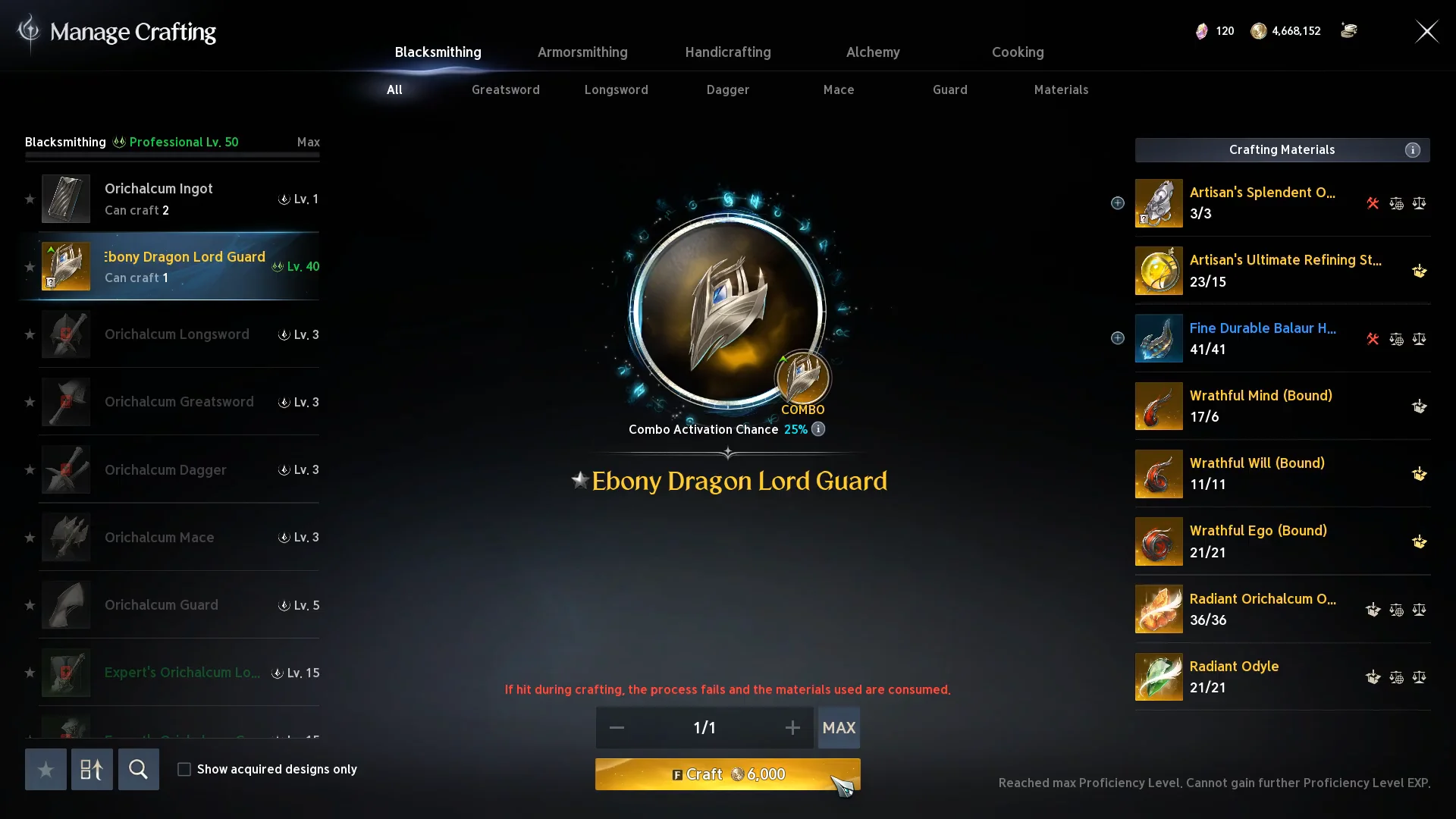 Confirming craft materials