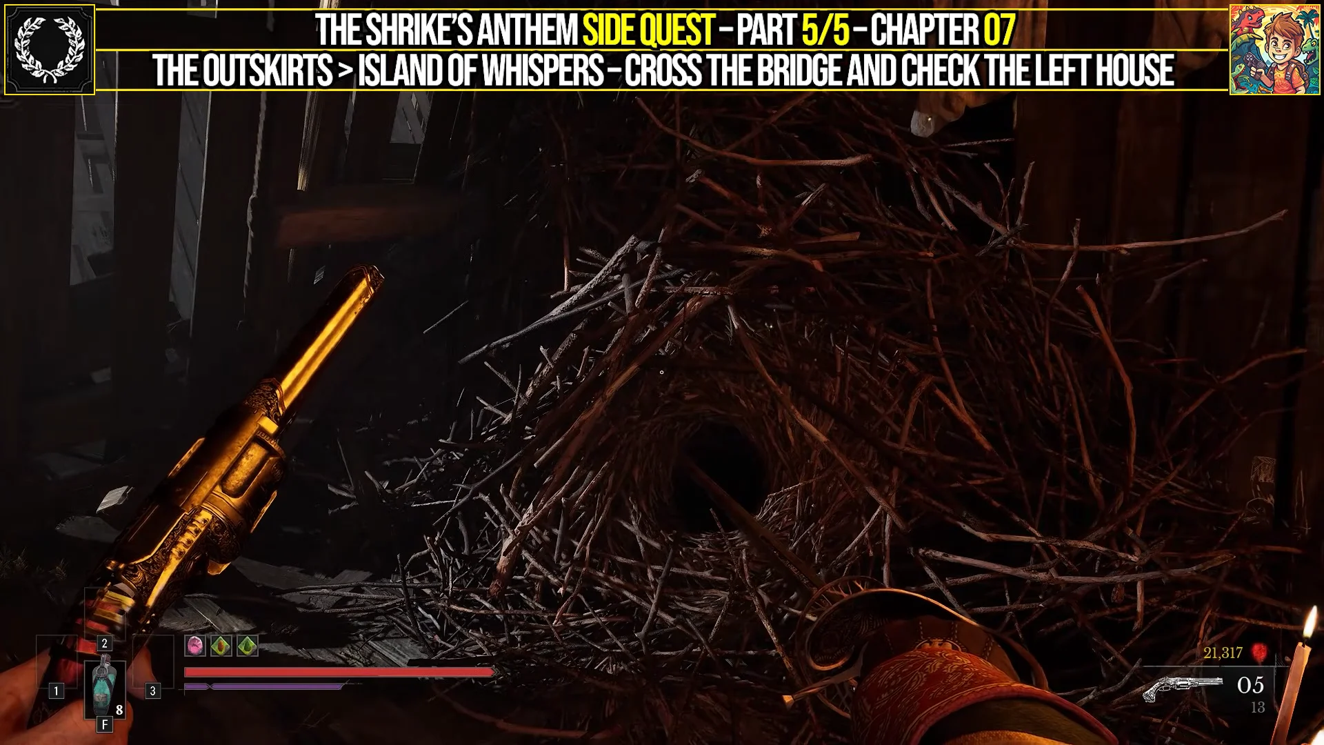 Part 5/5: Cross the Bridge and Check the Left House