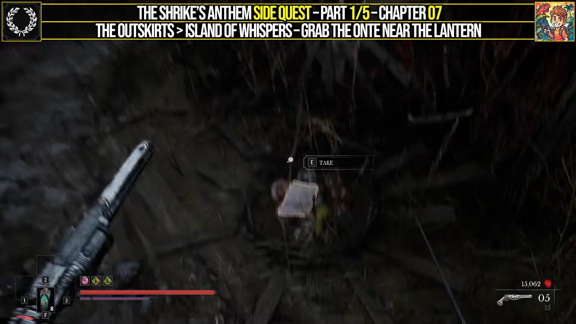 Part 1/5: Grab the Note Near the Lantern