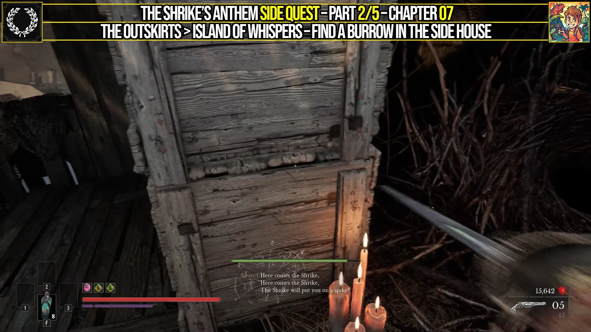 Part 2/5: Find a Burrow in the Side House