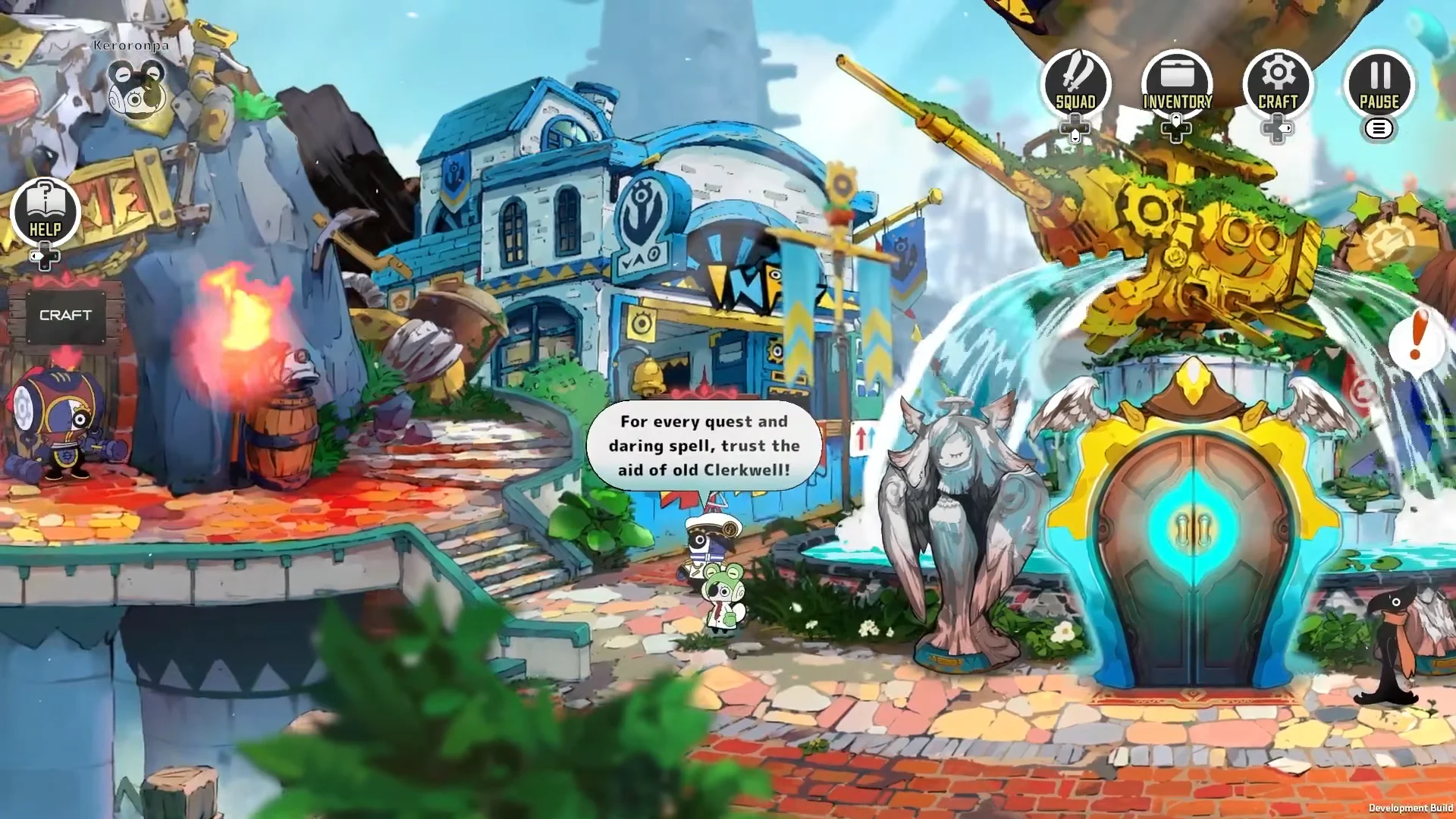 Town Hub & Upgrades