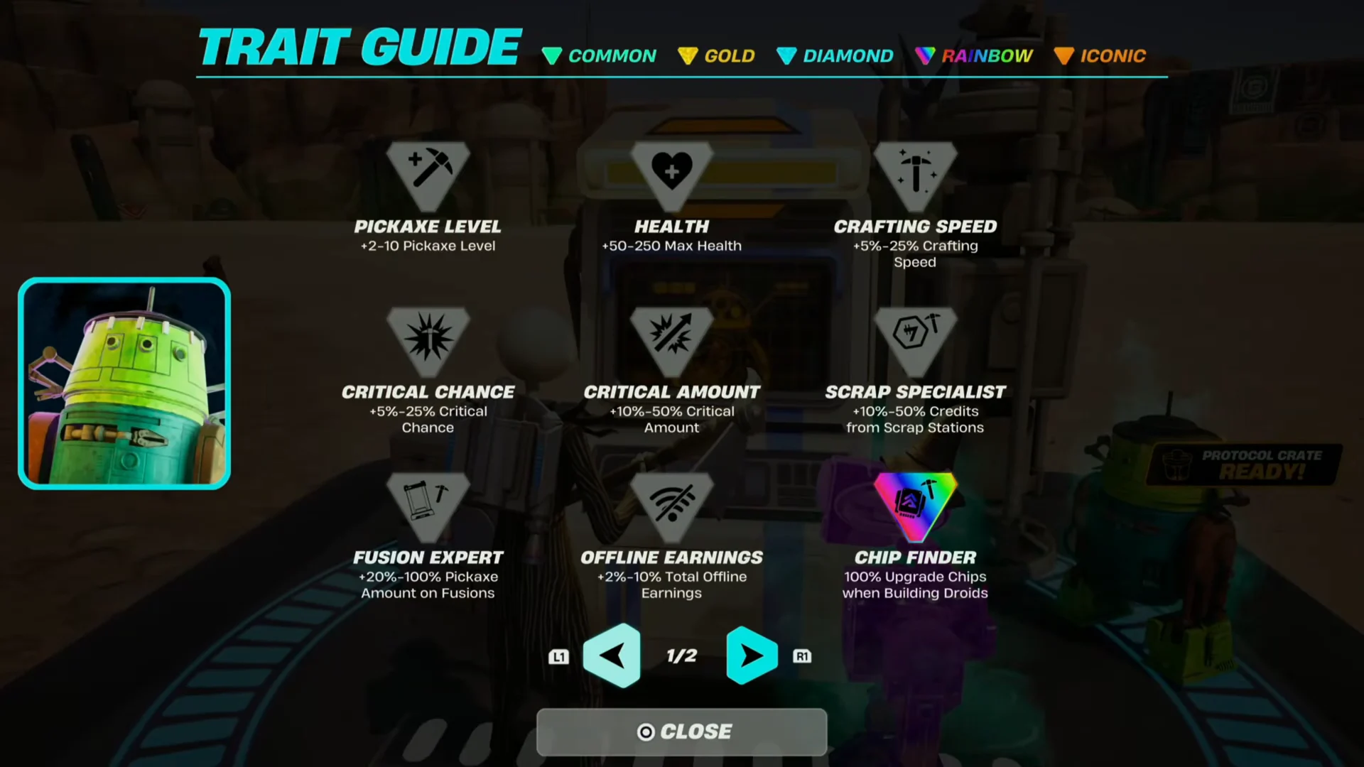 Trait Reroll Costs & Trait Guide Overview