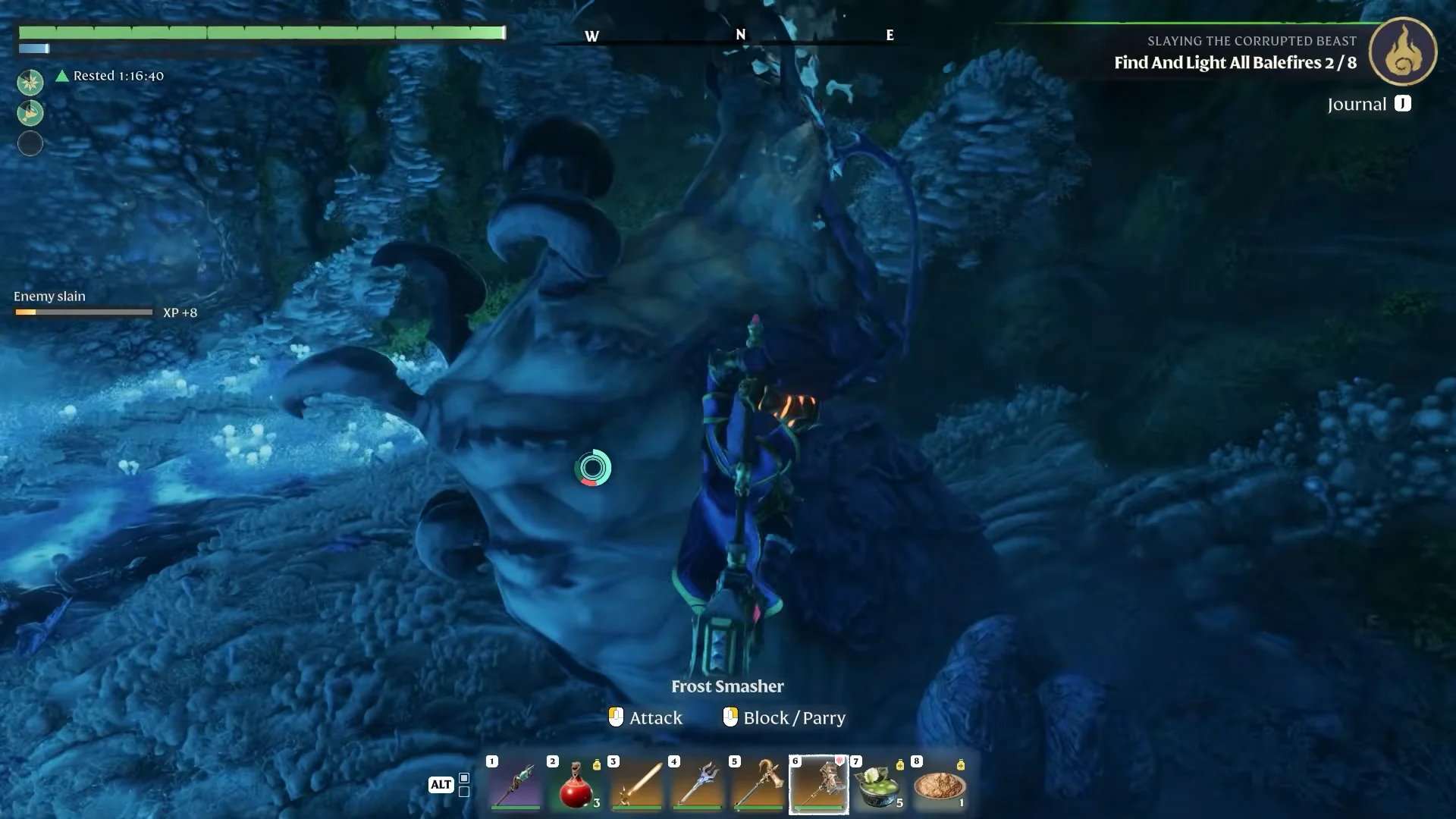 fighting the Fell Critter Queen