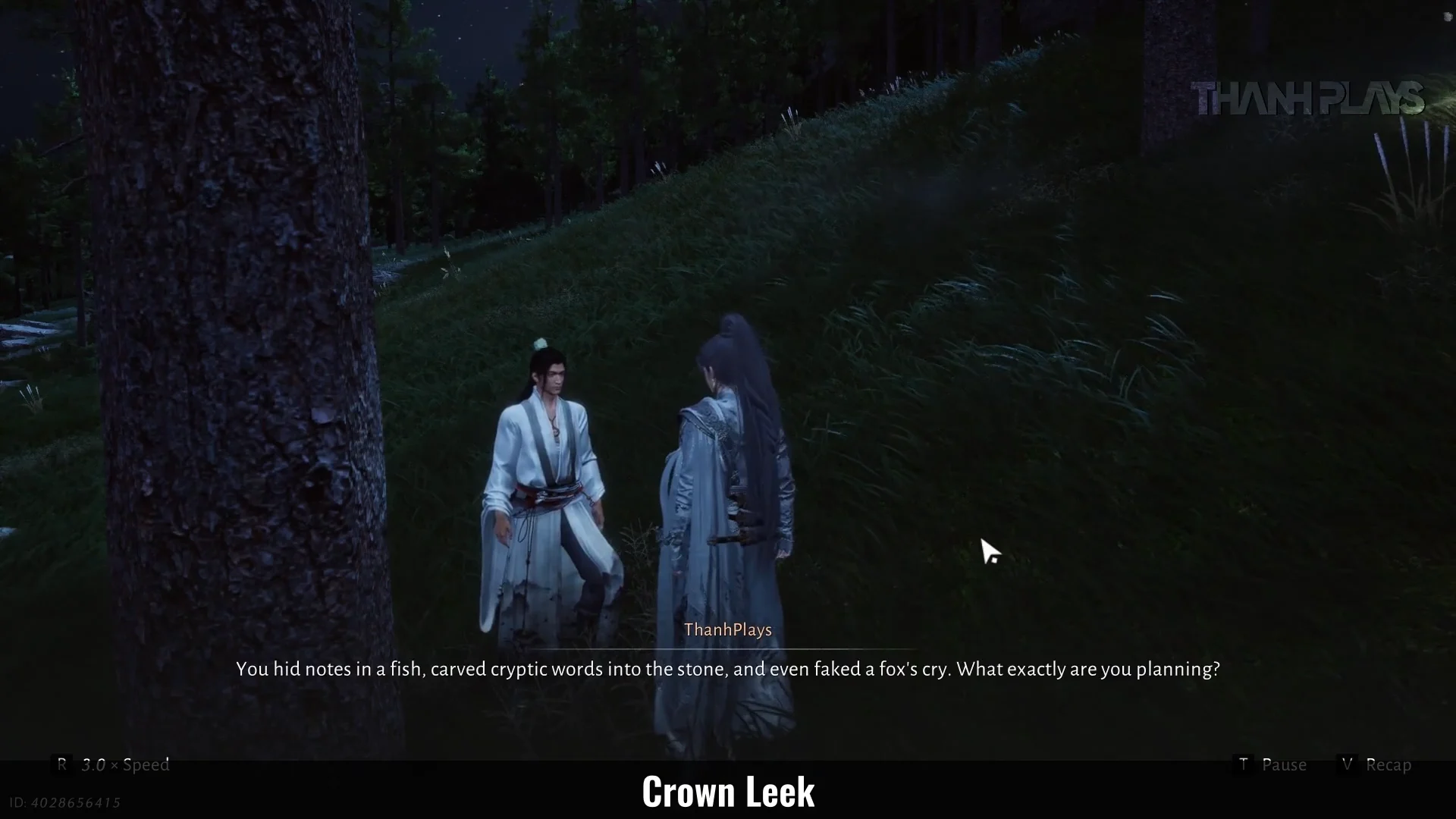 Confronting Yu Dun & Finishing Crown Leek